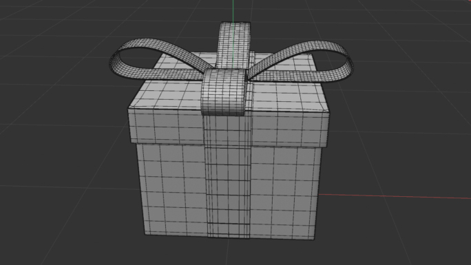 C4D礼盒建模