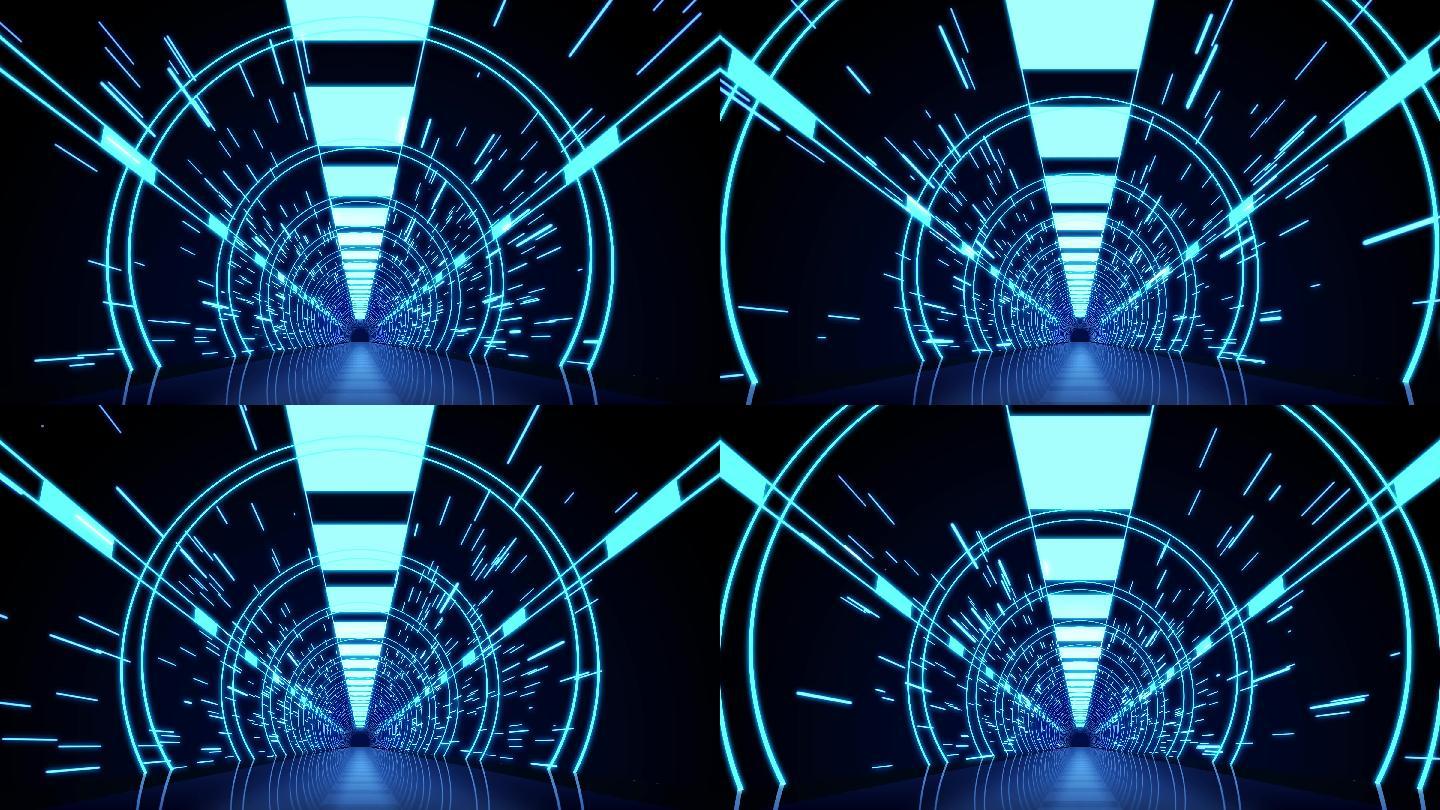 科技隧道动感空间穿梭-4K-循环
