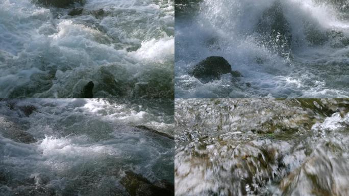 河流河水溪流溪水泉水水花