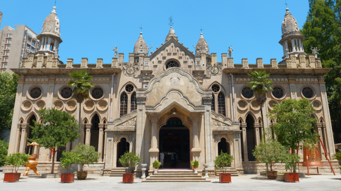 武汉古德寺 武汉人文建筑旅游景点