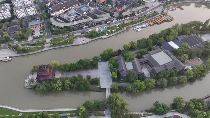 江苏淮安城市地标里运河旅游景区