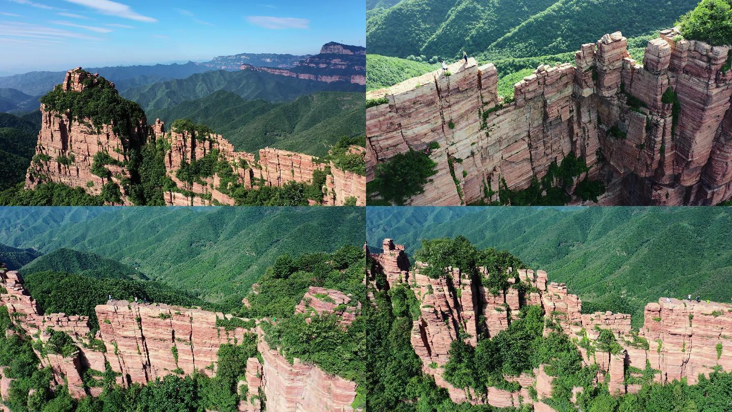 嶂石岩九女峰-图库-五毛网