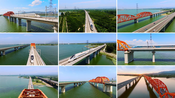 高铁 高铁复兴号和谐号 京张高铁 动车