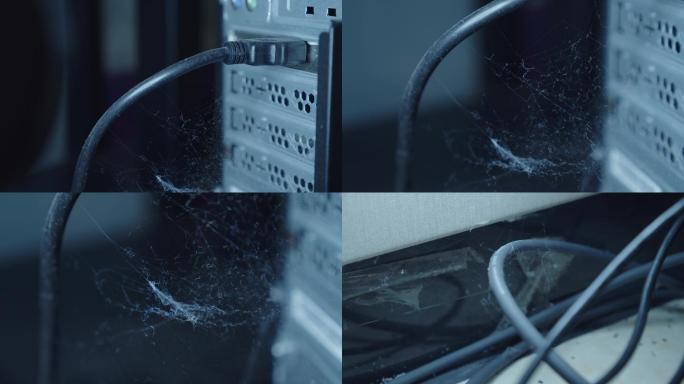 机房蜘蛛网卫生不清理不干净