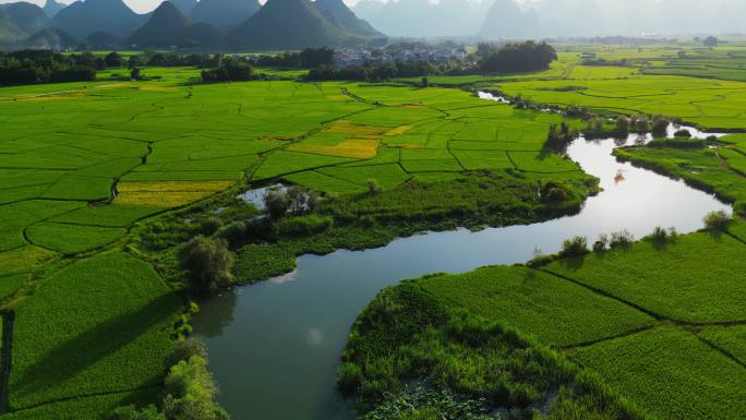 小河弯弯