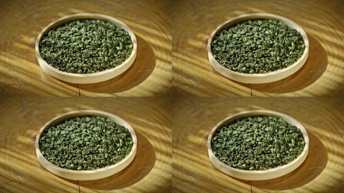 4k光影绿茶珍珠茶
