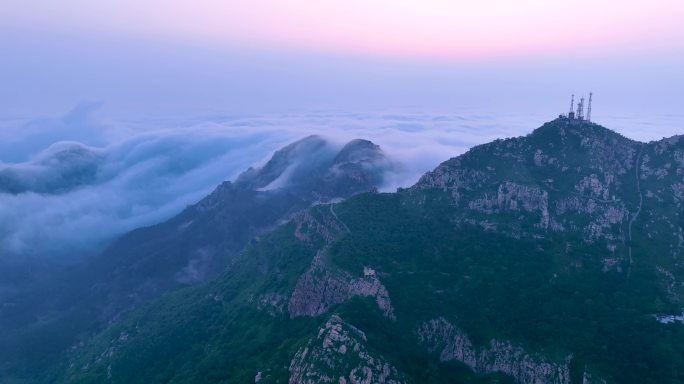 山 云海 平流雾 多组