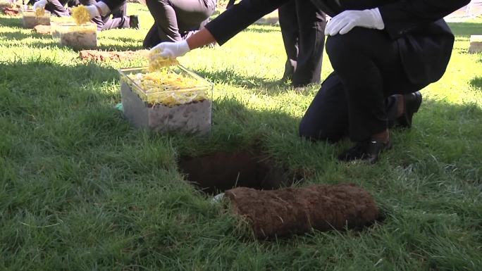 公墓节约用地生态安葬献花