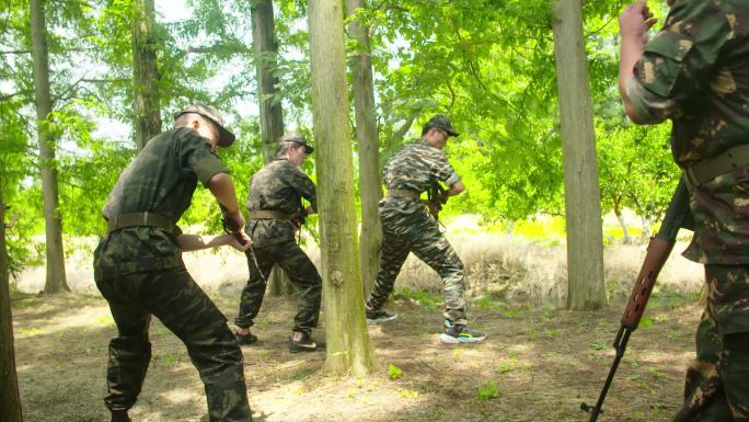 夏利营中小学生壹动训练营国防安全国防教育