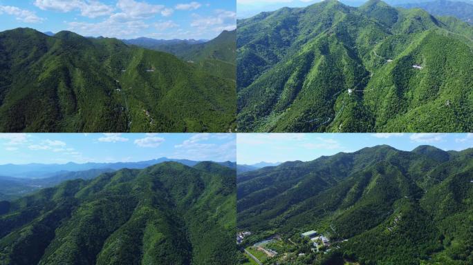 4K航拍短片.北京怀柔圣泉山景区