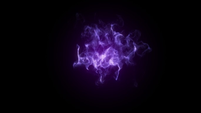 魔法火焰（紫色）