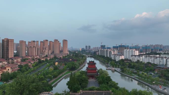 江苏淮安城市地标里运河旅游景区