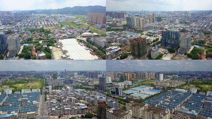 中国广西南宁的高新工业区建筑群