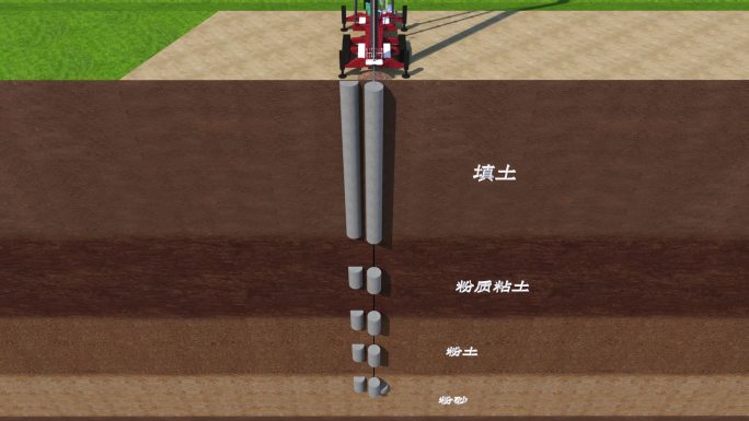 固结扩盘桩固盘桩施工