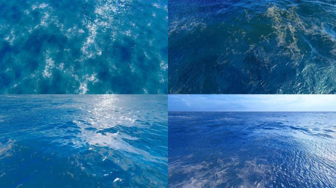 4k 太平洋海水波浪翻滚