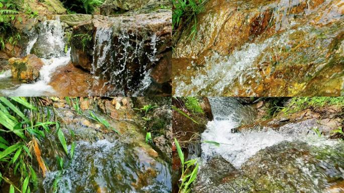 高山泉水 流动水源 山涧水