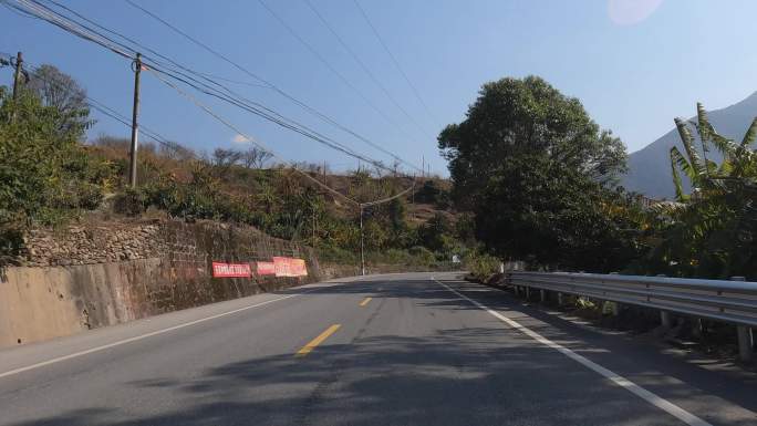 川区乡村大自然风光公路