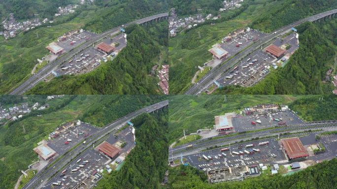 高速公路服务区雅西高速荥经服务区