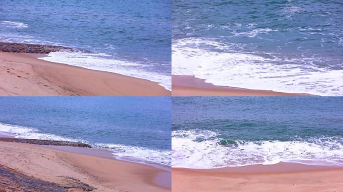 东山岛海滩沙滩海浪合集1
