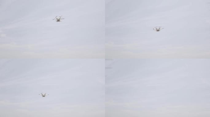 航拍无人机天空飞行画面