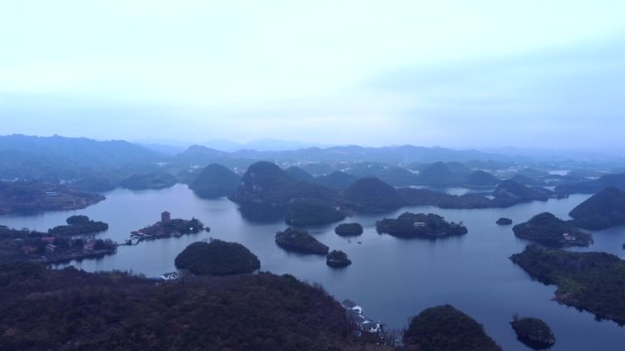 贵州贵阳市百花湖 旅游区