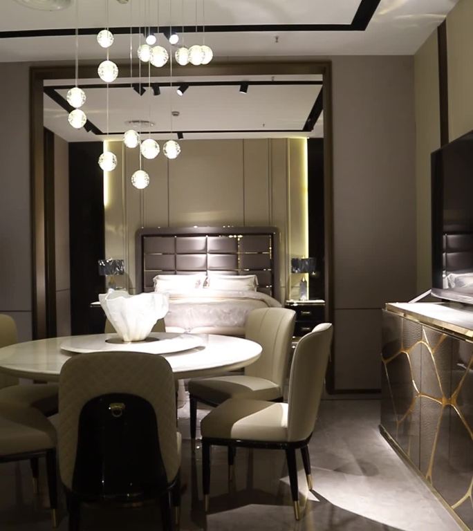 竖屏 装修 设计 中式 西式样板间床头柜