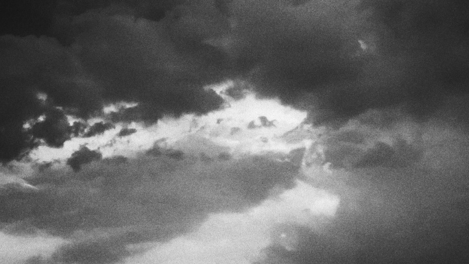 【HD天空】黑白水墨虚幻风沙迷雾颗粒质感