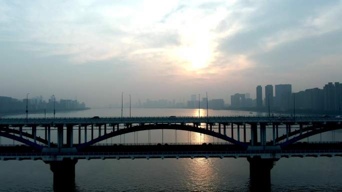 杭州亚运会杭州滨江区钱江新城复兴大桥