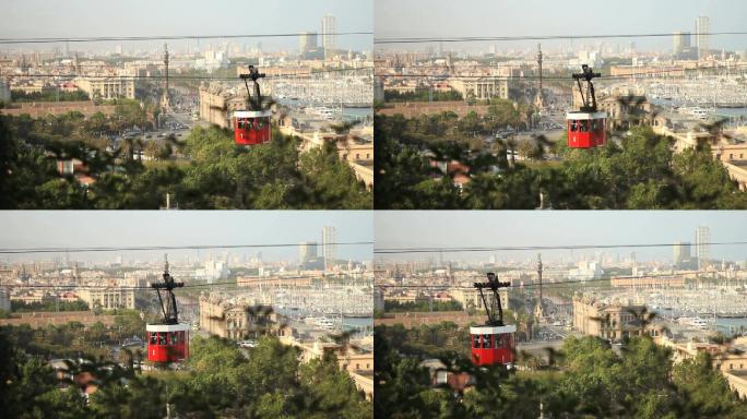 Gondola The harbour cable car Fshrt Nber The city，