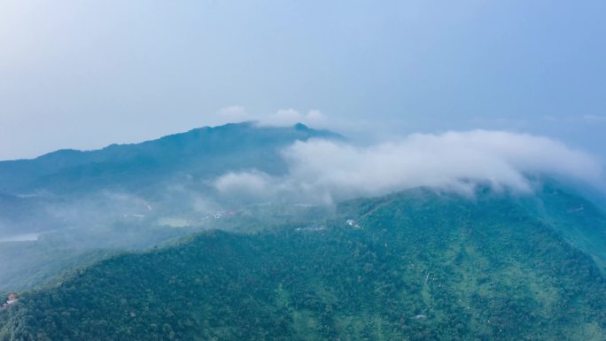 山川云海延时 4K