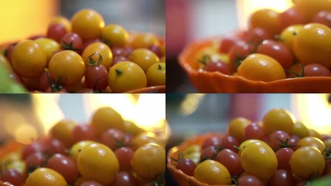 水果 金桔 圣女果 小番茄 转场 空镜