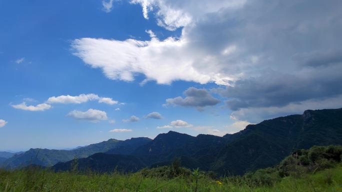 山脉云海延时