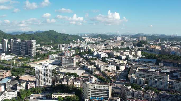 【正版素材】深圳石岩城市风光