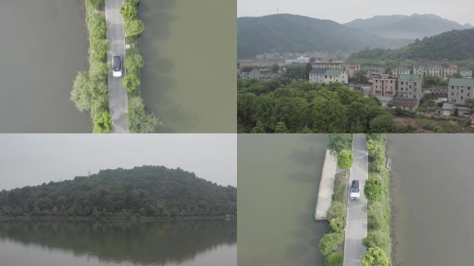 杭州山水桥空镜4k未调色