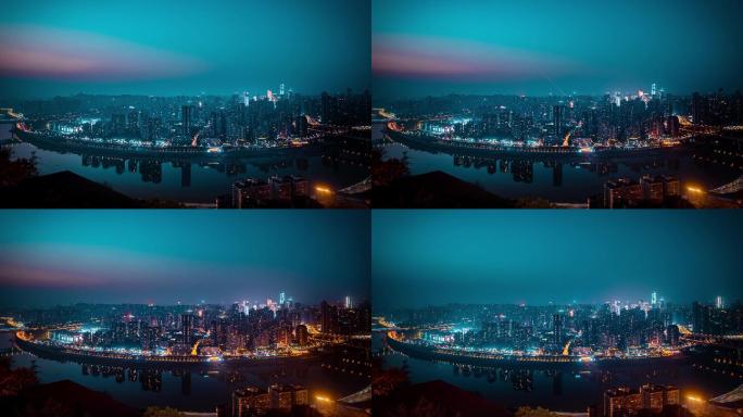 重庆城市 重庆风光 重庆 城市 延时摄影