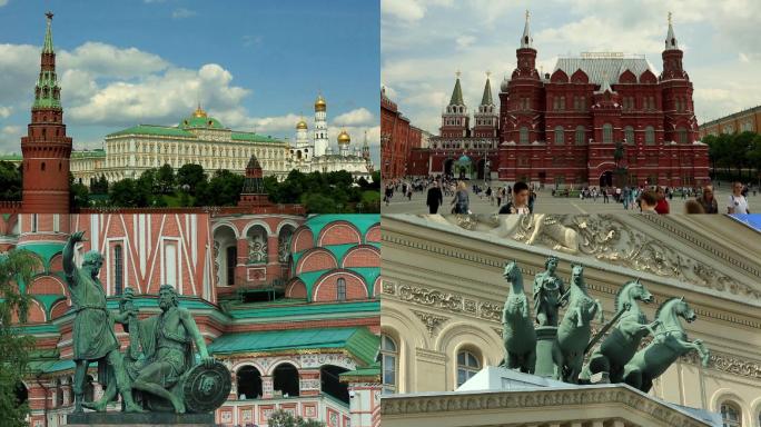 莫斯科地标建筑精选空镜