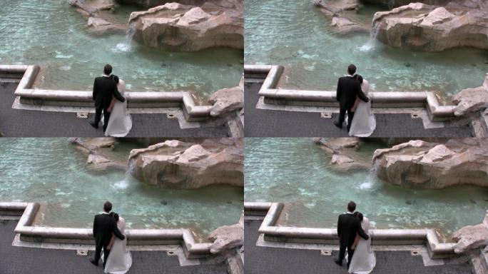 罗马的特列维喷泉