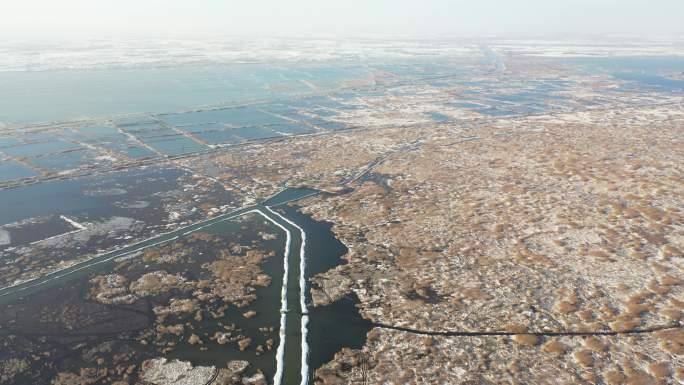 洪泽湖湿地风光