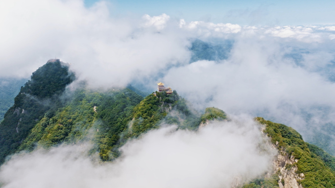 航拍南五台绝美云海合集