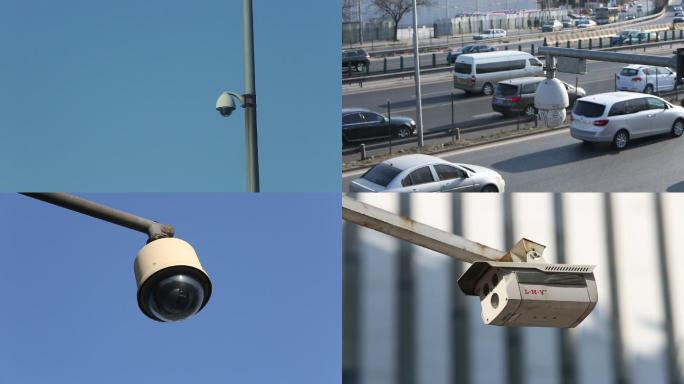 道路监控摄像头 城市监控