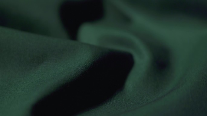 绿色布料材质细节纹理
