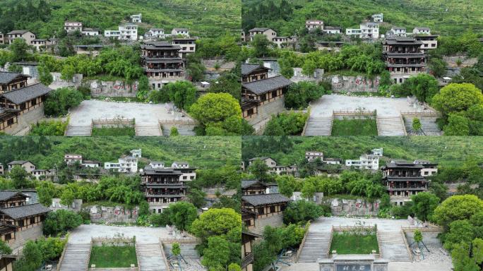 航拍王昭君故里4A景区 (11)