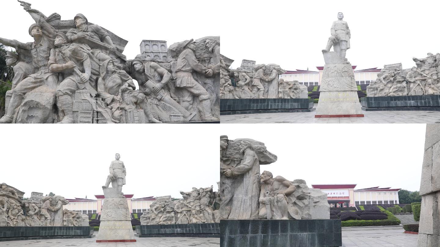 纪念馆 南宁 爱国主义教育基地  雕塑