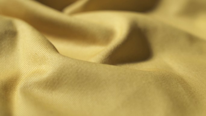 黄色布料材质细节纹理