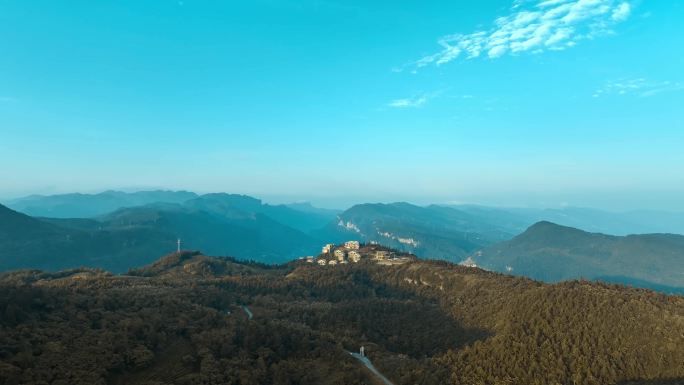 重庆天池情缘景区航拍视频