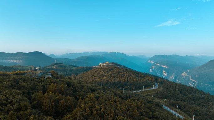 重庆天池情缘景区航拍视频