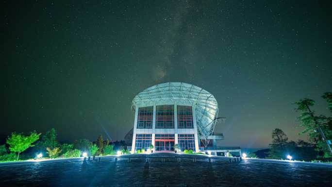 重庆天池情缘景区星空延时