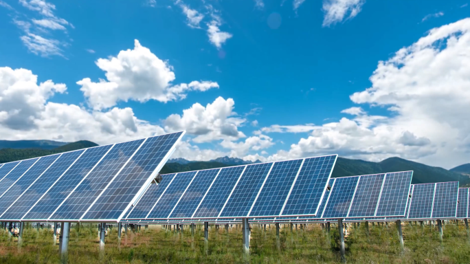 碳中和太阳能发电碳达峰清洁能源绿色低碳