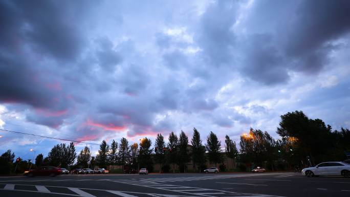 4k暴风雨来临前夕乌云密布延时