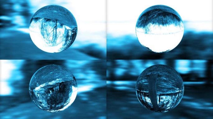 玻璃球或露水，环保，循环